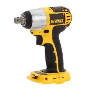 DEWALT 18 Volt Cordless 1/2 in. (13mm) Impact Wrench (Tool Only) DC820B