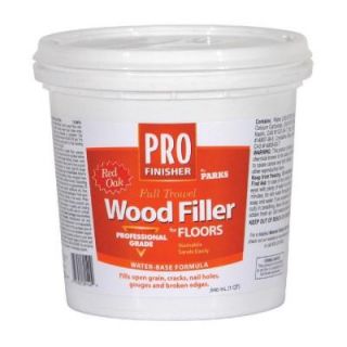 Rust Oleum Parks 1 qt. Red Oak Pro Finisher Wood Filler 138914