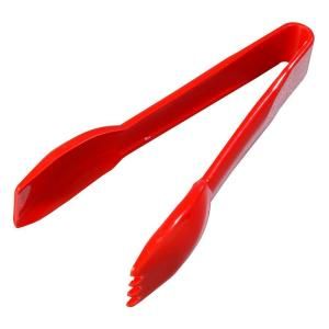 Carlisle 6 in. Red High Temperature Salad Tongs (Case of 12) 460605