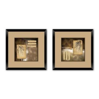 PTM Images 18 in. x 18 in. Fall Frenzy Double Matted Framed Wall Art (Set of 2) 1 10239