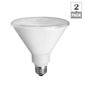 TCP 90W Equivalent Soft White (2700K) PAR38 LED Light Bulb (2 Pack) RLP3817W30KND2