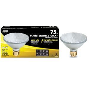 Feit Electric 75 Watt Halogen PAR30 Flood Light Bulb (2 Pack) DISCONTINUED 75PAR30/QFL/MP/2