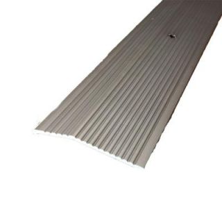 TrafficMASTER Pewter Fluted 36 in. x 2 in. Carpet Trim 18531