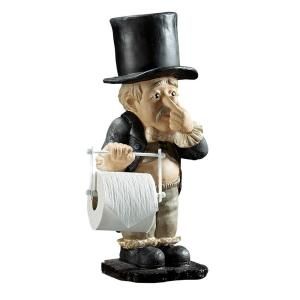 Home Decorators Collection 23 in. H Freestanding Toilet Paper Holder Butler in Multi DISCONTINUED 2788010910