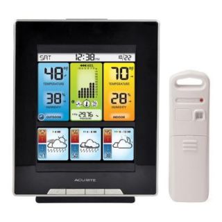 AcuRite Digital Wireless Weather Forecaster with Color Display 02007