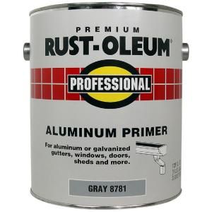 Rust Oleum Professional 1 gal. Aluminum Flat Rust Preventive Primer (2 Pack) 8781402