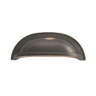 Hickory Hardware Deco 4 in. Oil Rubbed Bronze Cup Pull P3104 OBH