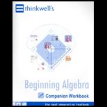 Beginning Algebra Companion Workbook