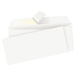 Quality Park Redi Strip Envelope, Contemporary, #10   White (500 Per Box)