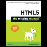 Html5 The Missing Manual