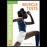 Daviss Quick Clips Muscle Tests  DVD