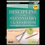 Discipline in Secondary Classroom   With Dvd
