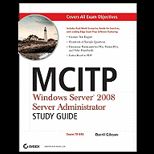 MCITP  Windows Server 2008 Administrator   With CD