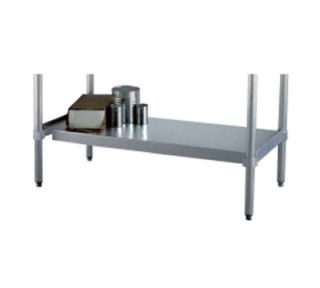 New Age Undershelf For Work Table w/ Knock Down Frame, 84x24 in, Aluminum