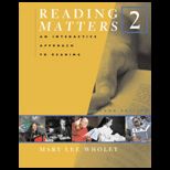Reading Matters 2  Interactive Approach to Reading