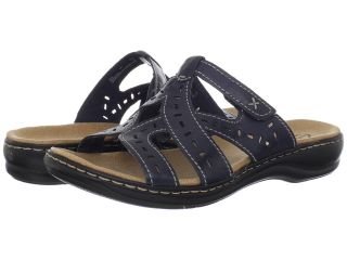 Clarks Leisa Truffle Womens Shoes (Navy)