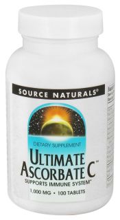 Source Naturals   Ultimate Ascorbate C 1000 mg.   100 Tablets
