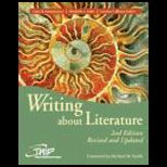 Writing About Literature, Revised and Updated