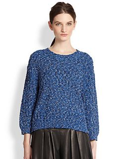 Thakoon Addition Marled Sweater   Blue