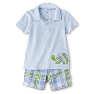 Just One YouMade by Carters Boys 2 Piece Set   Blue/Green 3T