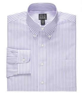 Traveler Tailored Fit Buttondown Collar Wide Stripe Dress Shirt JoS. A. Bank