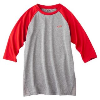 C9 by Champion Boys Duo Dry Baseball Tee   Red S