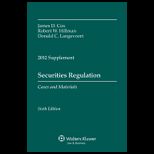 Securities Regulation 2012 Case Supplement