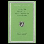 Hesiod, I Theogony, Works and Days Testimonia
