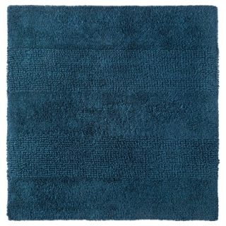 Nate Berkus Square Bath Rug   Siam Blue (24x24)
