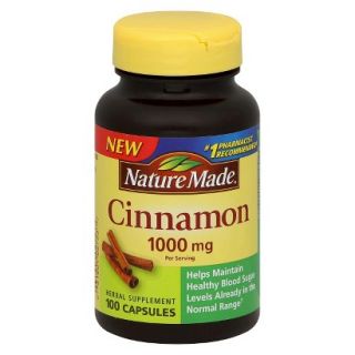 Nature Made Cinnamon Softgels   100 Count