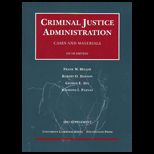 Criminal Justice Administration   2011 Supplement