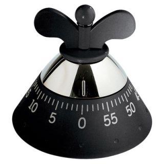 Alessi A09 Kitchen Timer by Michael Graves A09 Color Black
