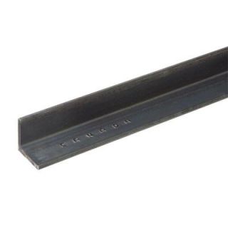 Crown Bolt 48 in. x 1/2 in. x 1/8 in. Plain Steel Angle 42000