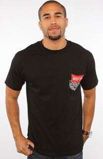 HUF The Protest Pocket Tee in Black