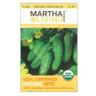 Martha Stewart Living 4 Gram Cucumber Sumter Seed 3912