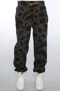 TRUKFIT The All Over Print Sweatpants in Charcoal Heather