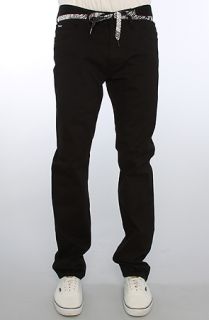 Trukfit Pants Raw Denim Jeans in Black