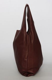Baggu The Small Leather Bag in Fig