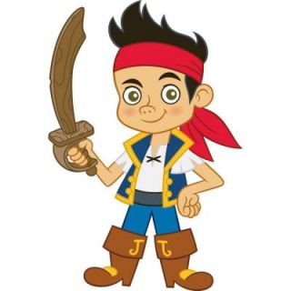 RoomMates Jake and the Neverland Pirates Peel and Stick Giant Wall Decals RMK1793GM