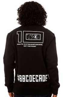 Billionaire Boys Club Sweatshirt BBC 10th Anniversary Crewneck in Black