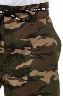 DGK Pants Working Man 3 Chino in Woodland Camo