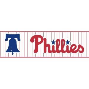 Major League Baseball Boys Will Be Boys II 6 in. Philadelphia Phillies Border ZB3302BD
