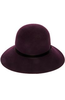 Kangol Hat Lite Felt Diva in Mulberry Purple