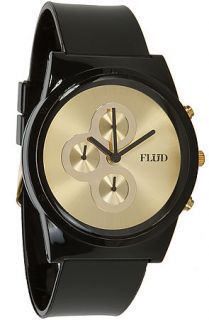 Flud Watches Watch The Pantone in Chrono Black & Gold