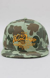 10 Deep The Monticello 5 Panel in Green Pacific Camo