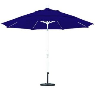 California Umbrella 11 ft. Fiberglass Collar Tilt Double Vented Patio Umbrella in Purple Pacifica GSCUF118170 SA65 DWV