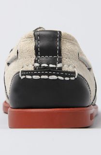 Sebago Shoes Boat Saddle Moc Leather Suede Stone Tan Black