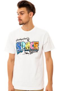 Billionaire Boys Club The Greetings Tee in White