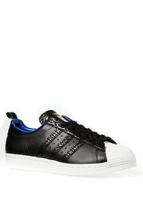 adidas Sneaker Superstar 80's D Rose in Black and Metallic Gold
