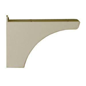 Architectural Mailboxes Decorative Aluminum Post Side Support Bracket in Sand 5512S